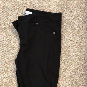 New York & Company black skinny trouser pants